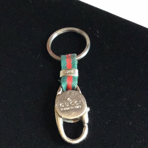 Gucci Sherry Line Silver Key Holder